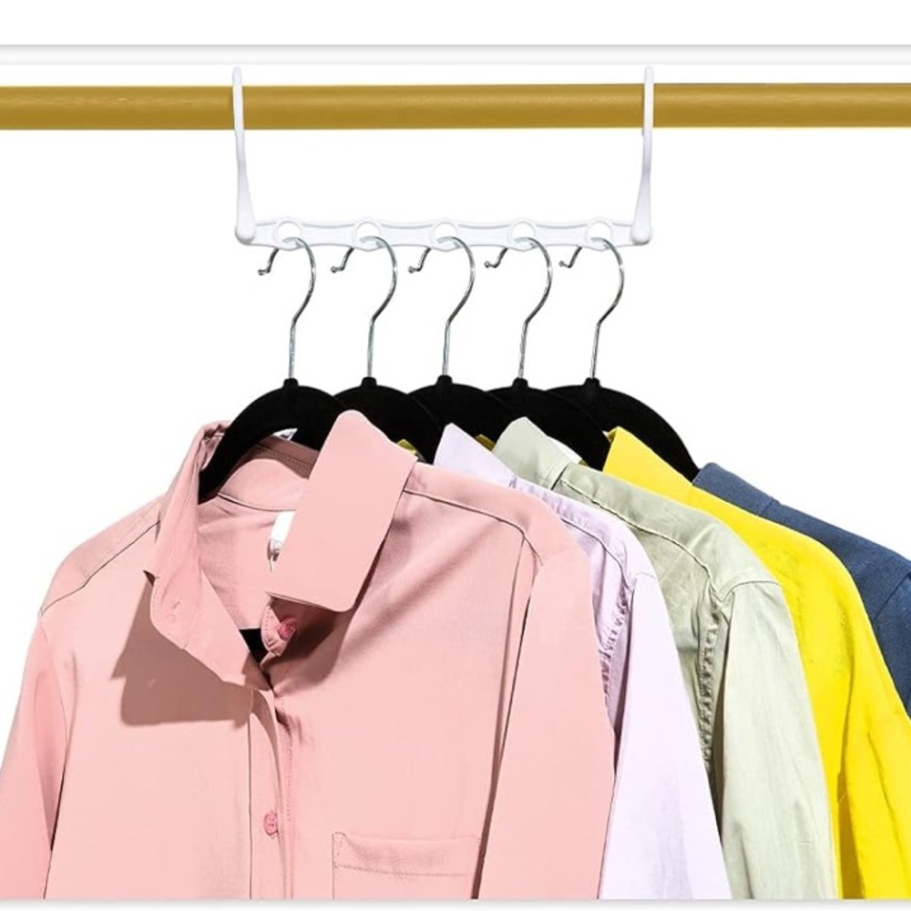 6pk space saving hangers